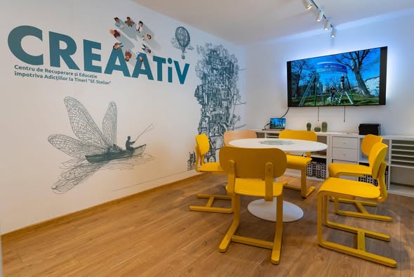 Inaugurare CREAATiV: centru pentru tineri cu adicții la „Sf. Stelian”